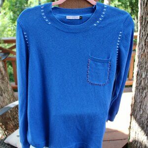 Zaket and Plover cotton and Cashmere sweater-ladies size medium